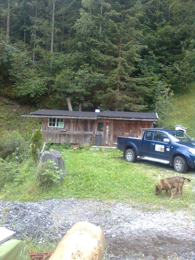 Neubau Bogenhütte - 16. Juli 2012 – 1. Jan. 2013